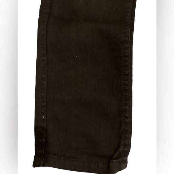 NWT SKINNY REVERSIBLE STRETCH BLACK | BLACK DISTRESSED BLEULAB MADE USA SIZE 28 - Picture 13 of 14